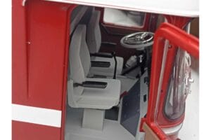 Mercedes O317 Porsche Transporter Rouge CMR 1:18 CMR149 Métal — image 11 sur 12