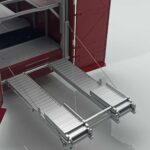 Mercedes O317 Porsche Transporter Rouge CMR 1:18 - image 8 of 12