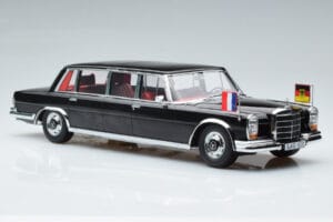 Mercedes 600 Pullman W100 W. Brandt G. Pompidou KK-Scale 1:18 KKDC181134 Métal — image 4 sur 6