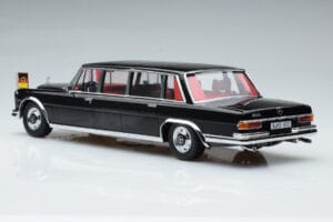 Mercedes 600 Pullman W100 W. Brandt G. Pompidou KK-Scale 1:18 KKDC181134 Métal — image 5 sur 6