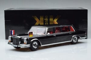 Mercedes 600 Pullman W100 W. Brandt G. Pompidou KK-Scale 1:18 KKDC181134 Métal — image 6 sur 6