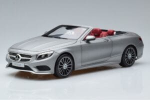 Mercedes S-Class A217 Cabriolet Gris Norev 1:18 B66960355 Métal