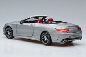 Mercedes S-Class A217 Cabriolet Gris Norev 1:18 B66960355 Métal — image 7 sur 8