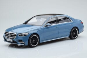 Mercedes S-Class W223 Vintage Bleu Norev 1:18 B66960828
