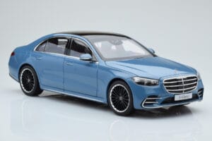 Mercedes S-Class W223 Vintage Bleu Norev 1:18 B66960828 Métal — image 5 sur 7