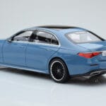 Mercedes S-Class W223 Vintage Bleu Norev 1:18 B66960828 - image 6 of 7