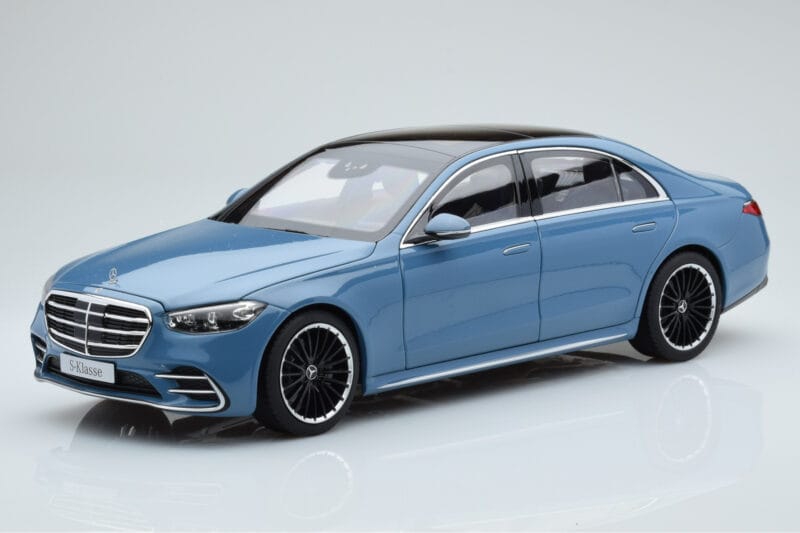 Mercedes S-Class W223 Vintage Bleu Norev 1:18 B66960828