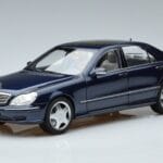 Mercedes S55 AMG W220 Bleu Norev 1:18 183817 Métal