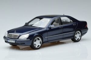Mercedes S55 AMG W220 Bleu Norev 1:18 183817 Métal