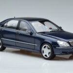Mercedes S55 AMG W220 Bleu Norev 1:18 183817 Métal - image 5 of 7