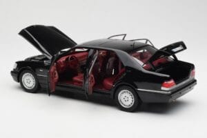 Mercedes S600 W140 Noir Norev 1:18 183722 Métal — image 5 sur 8