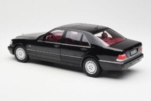 Mercedes S600 W140 Noir Norev 1:18 183722 Métal — image 7 sur 8