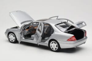 Mercedes S600 W220 Argent Métallique Norev 1:18 183810 Métal — image 5 sur 8