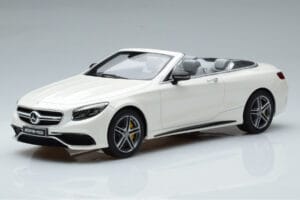 Mercedes AMG S63 A217 Cabriolet Diamond Blanc GT Spirit 1:18 B66965712