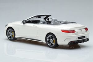 Mercedes AMG S63 A217 Cabriolet Diamond Blanc GT Spirit 1:18 B66965712 Résine — image 5 sur 6