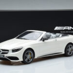 Mercedes AMG S63 A217 Cabriolet Diamond Blanc GT Spirit 1:18 - image 6 of 6