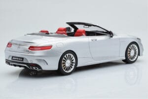Mercedes AMG S65 A217 Cabriolet Argent GT Spirit 1:18 GT764 Résine — image 2 sur 6