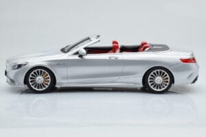 Mercedes AMG S65 A217 Cabriolet Argent GT Spirit 1:18 GT764 Résine — image 3 sur 6