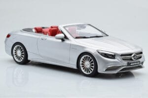 Mercedes AMG S65 A217 Cabriolet Argent GT Spirit 1:18 GT764 Résine — image 4 sur 6