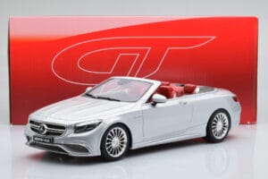 Mercedes AMG S65 A217 Cabriolet Argent GT Spirit 1:18 GT764 Résine — image 6 sur 6