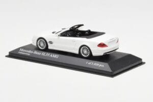 Mercedes SL 55 AMG R230 Blanc Minichamps 1:43 400036170 Métal — image 3 sur 4