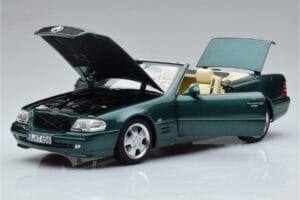 Mercedes SL500 R129 Vert Métallisé Norev 1:18 183753 Métal — image 2 sur 8