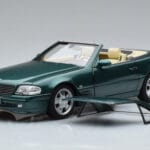 Mercedes SL500 R129 Vert Métallisé Norev 1:18 183753 Métal - image 3 of 8