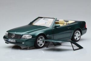 Mercedes SL500 R129 Vert Métallisé Norev 1:18 183753 Métal — image 3 sur 8