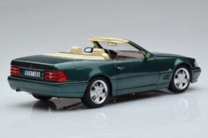 Mercedes SL500 R129 Vert Métallisé Norev 1:18 183753 Métal — image 4 sur 8