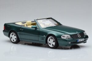 Mercedes SL500 R129 Vert Métallisé Norev 1:18 183753 Métal — image 6 sur 8