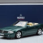 Mercedes SL500 R129 Vert Métallisé Norev 1:18 183753 Métal - image 8 of 8