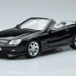 Mercedes SL500 R230 Noir Norev 1:18 183840 Métal