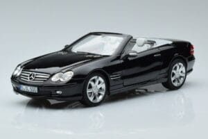Mercedes SL500 R230 Noir Norev 1:18 183840 Métal