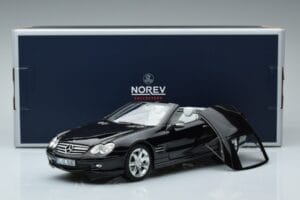 Mercedes SL500 R230 Noir Norev 1:18 183840 Métal — image 8 sur 8