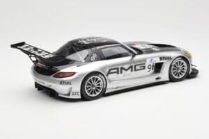 Mercedes SLS AMG GT3 #96 M. Hakkinen AMG Customer Sports 6 Hours of Zhuhai ILMC 2011 Minichamps 1:18 B66960197 Métal — image 2 sur 6