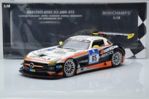 Mercedes SLS AMG GT3 Hankook Team Heico #65 T. Heyer / B. Schneider / M. Arnold / G. Margaritis 24 Hours of Nurburgring 2012  — image 6 sur 6