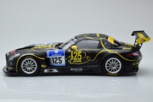 Mercedes SLS AMG GT3 Rowe Racing #125 Zehe / Bullitt / Renger / Hartung ADAC 24 Hours of Nurburgring 2013 Minichamps 1:18 151 — image 3 sur 6