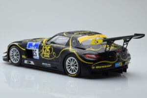 Mercedes SLS AMG GT3 Rowe Racing #125 Zehe / Bullitt / Renger / Hartung ADAC 24 Hours of Nurburgring 2013 Minichamps 1:18 151 — image 5 sur 6