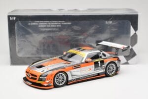 Mercedes SLS AMG GT3 #1 Team Abu Dhabi By Black Falcon K. Al Qubaisi / Edwards / M. Bleekemolen / B. Schneider Winners 24 Hou — image 6 sur 6