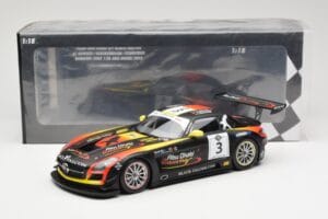 Mercedes SLS AMG GT3 #3 Team Abu Dhabi By Black Falcon K. Al Qubaisi / M. Bleekemolen / B. Schneider Winners Gulf 12 Hours Ab — image 6 sur 6