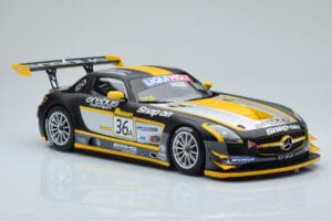 Mercedes SLS AMG GT3 Team Erebus Motorsport #36 B. Schneider / A. Jager / C. Roloff Winners Bathurst 12 Hours 2013 Minichamps — image 4 sur 6