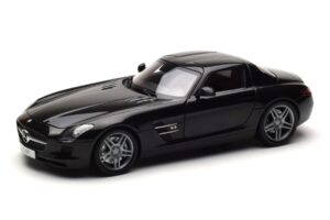 Mercedes SLS AMG Obsidian Noir Métallique Minichamps 1:18 B66960042