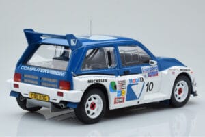 MG Metro 6R4 #10 M. Wilson / N. Harris RAC Rally 1986 IXO 1:18 18RMC068A Métal — image 2 sur 6