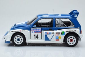 MG Metro 6R4 #14 D. Llewellin / P. Short RAC Rally 1986 IXO 1:18 18RMC068C Métal — image 3 sur 6