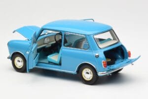 Morris Mini Minor Bleu Kyosho 1:18 08964BL Métal — image 5 sur 8