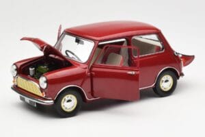 Morris Mini Minor Rouge Kyosho 1:18 08964R Métal — image 2 sur 8