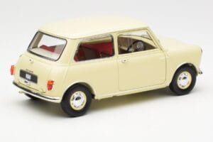Morris Mini Minor Blanc Kyosho 1:18 08964W Métal — image 3 sur 8