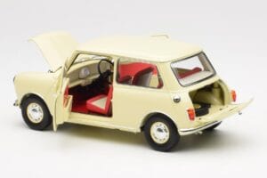 Morris Mini Minor Blanc Kyosho 1:18 08964W Métal — image 5 sur 8