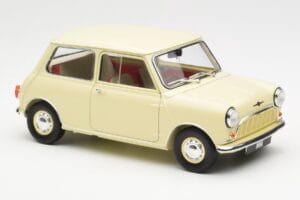 Morris Mini Minor Blanc Kyosho 1:18 08964W Métal — image 6 sur 8