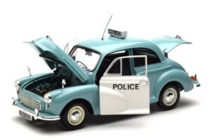 Morris Minor Police Bleu & Blanc Minichamps 1:18 150137090 Métal — image 2 sur 8